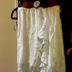 White skirt never worn